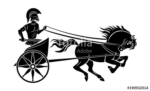 500x305 Chariot Gladiator Stock Image And Royalty Free Vector