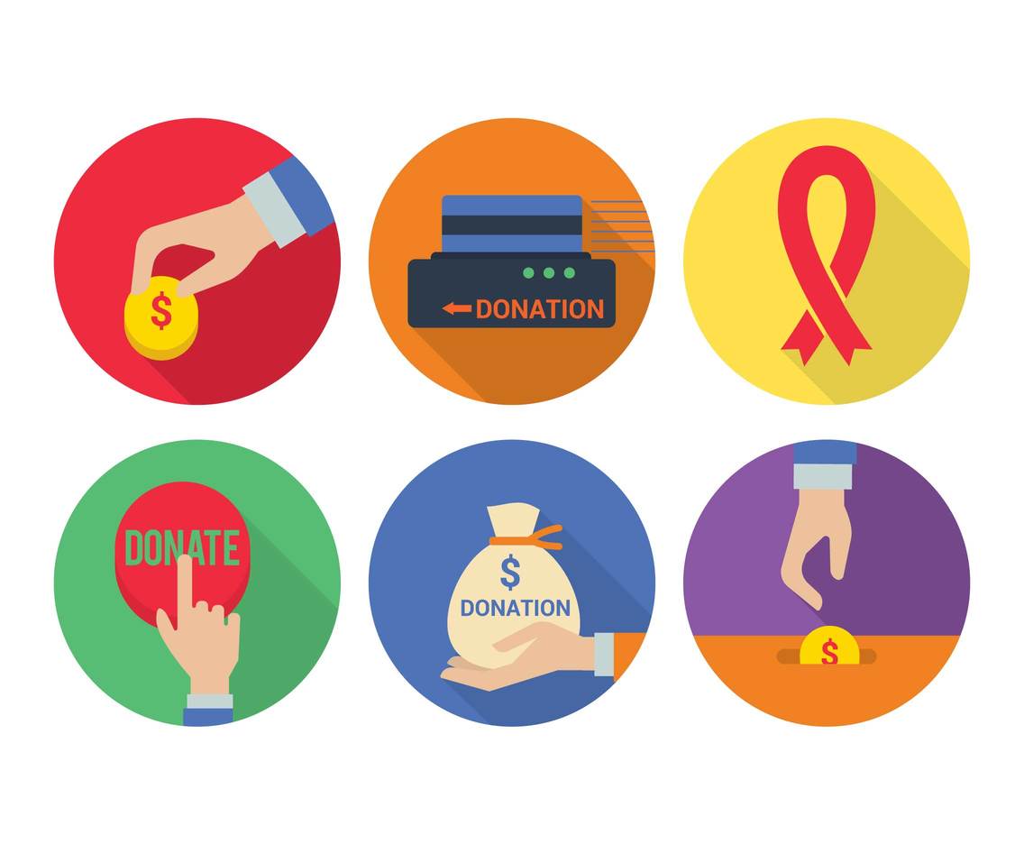 1136x936 Charity Vector Set Vector Art Graphics