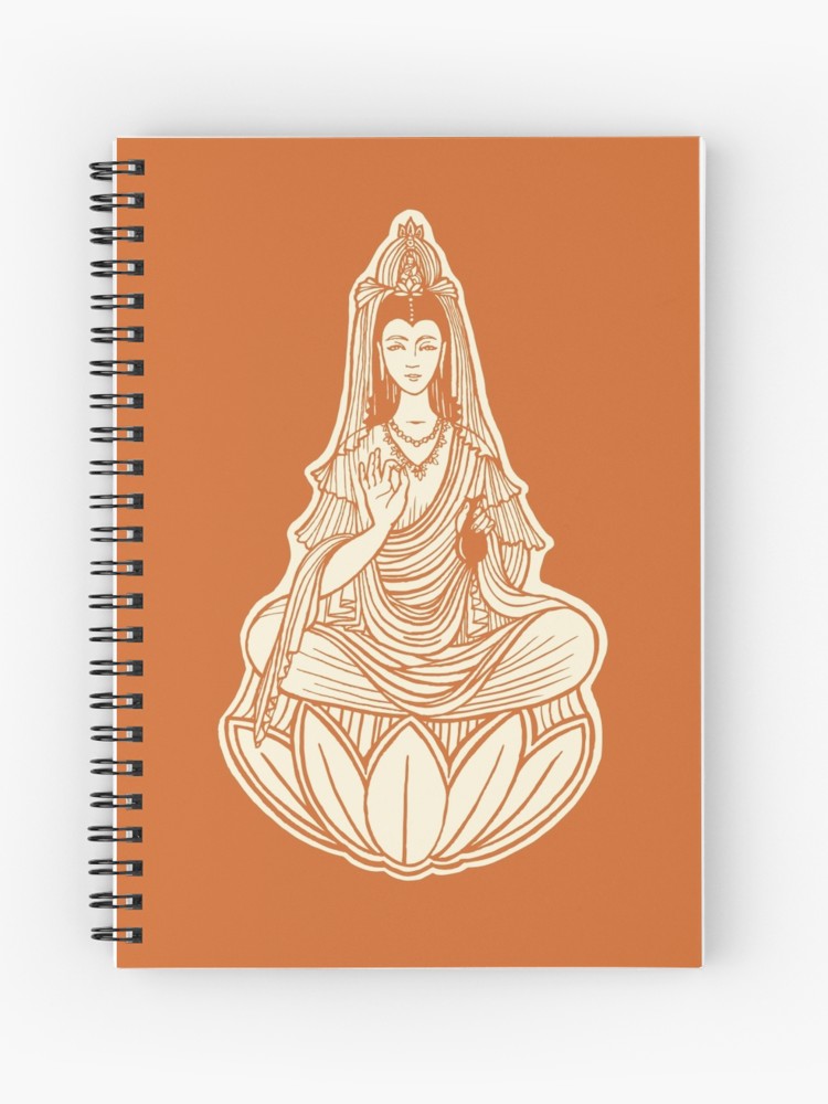 750x1000 Healing Concept Chinese Goddess Of Charity Vector Illustration