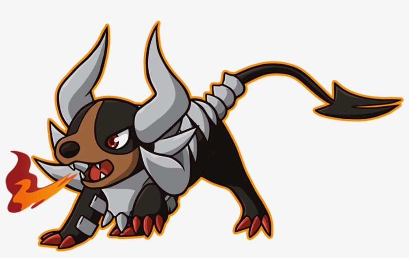 820x519 Charizard Vector Houndoom Stock
