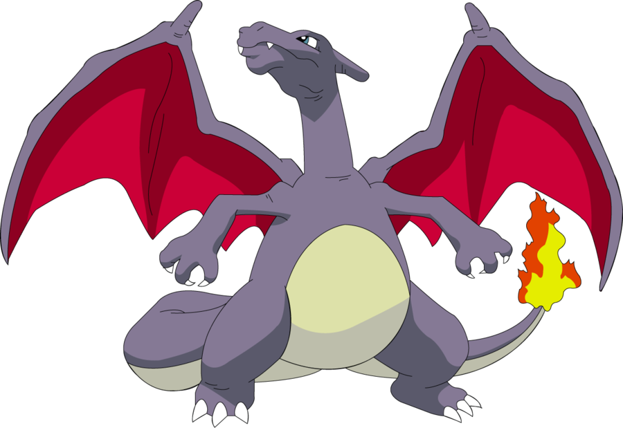 900x619 Shiny Charizard Vector