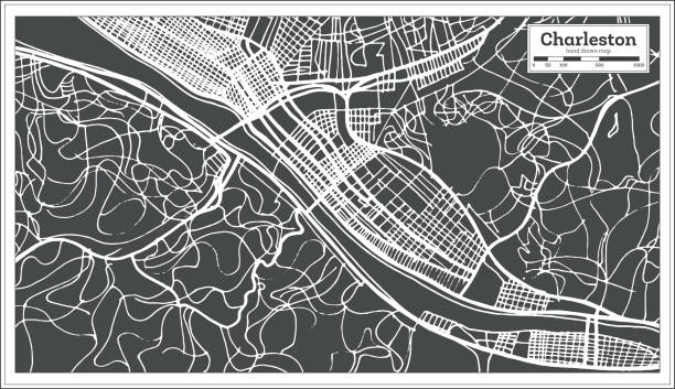 612x353 Map Vector Unique Royalty Free Map Charleston Sc Clip Art Vector