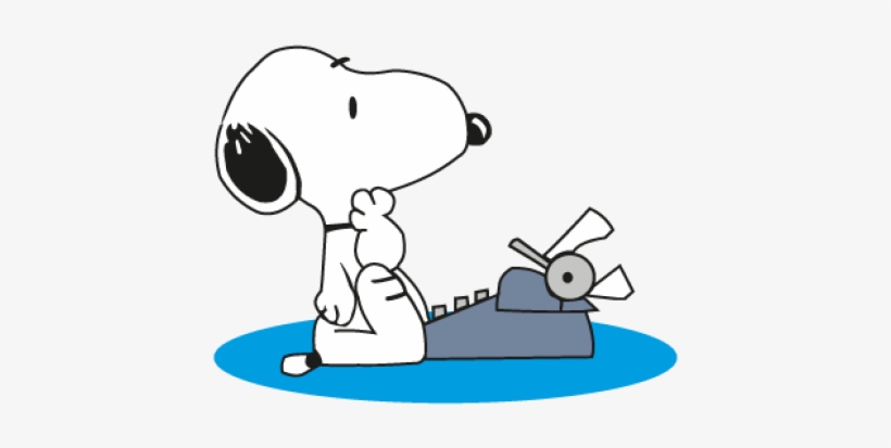 820x413 Snoopy Vector Png