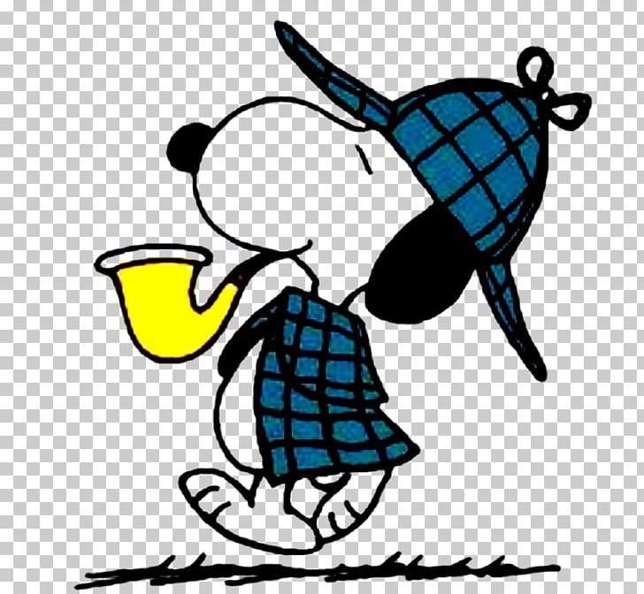 728x672 Snoopy Woodstock Charlie Brown Sherlock Holmes Detective Png