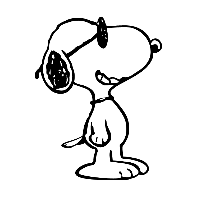 745x745 Free Vector Snoopy Free Download Via