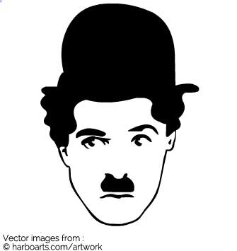 Charlie Chaplin Vector at Vectorified.com | Collection of Charlie ...