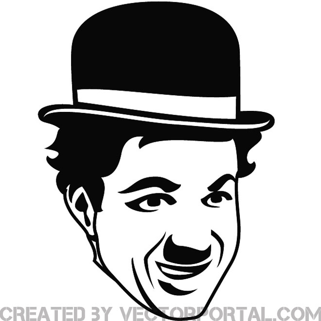 Charlie Chaplin Vector at Vectorified.com | Collection of Charlie ...