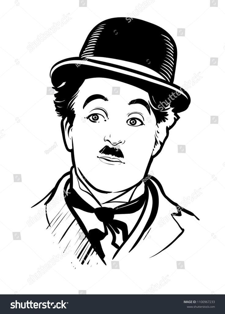 Charlie Chaplin Vector at Vectorified.com | Collection of Charlie ...