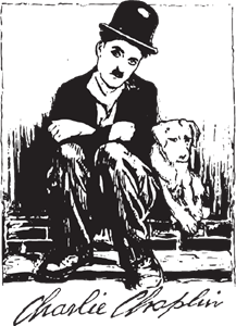 Charlie Chaplin Logo Vector 217x300 Charlie Chaplin Logo Vector