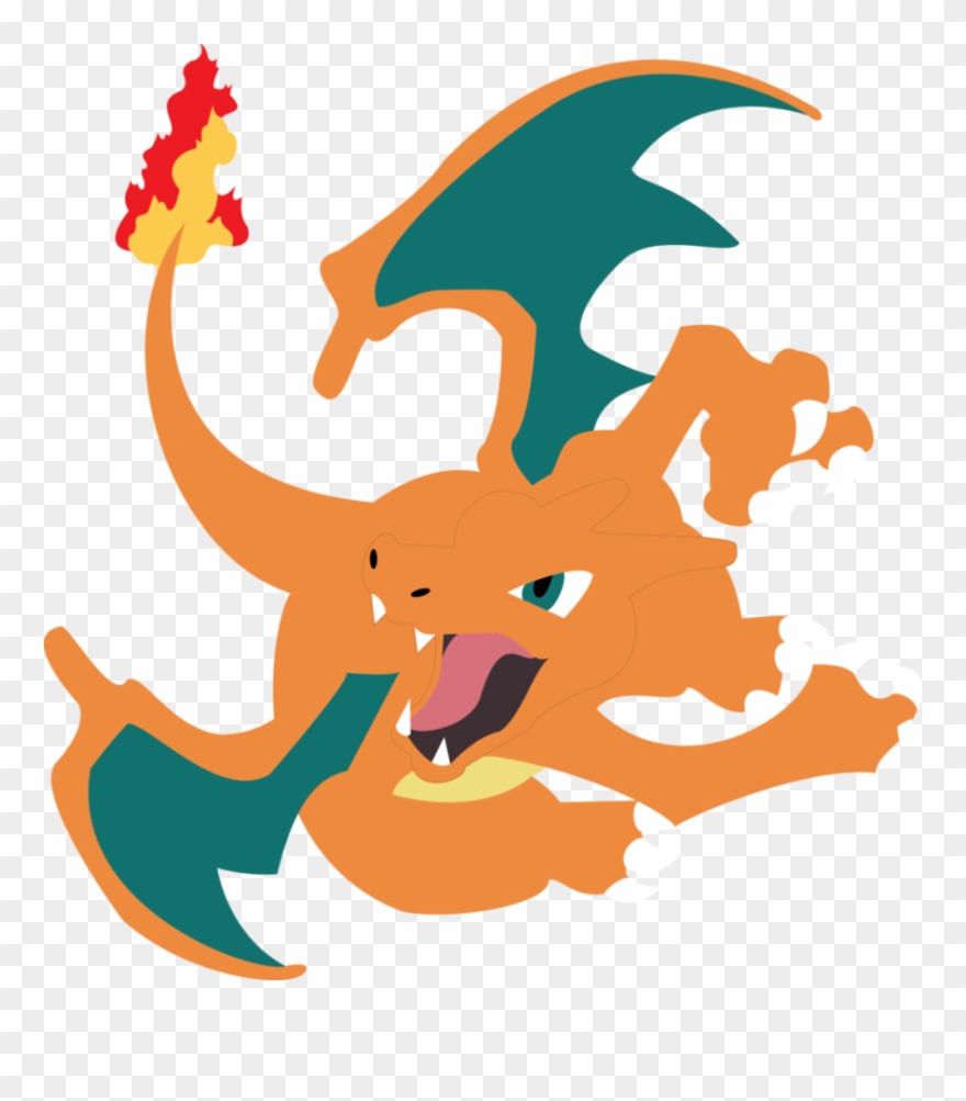 880x1003 Charmander Vector Behind Clip Freeuse