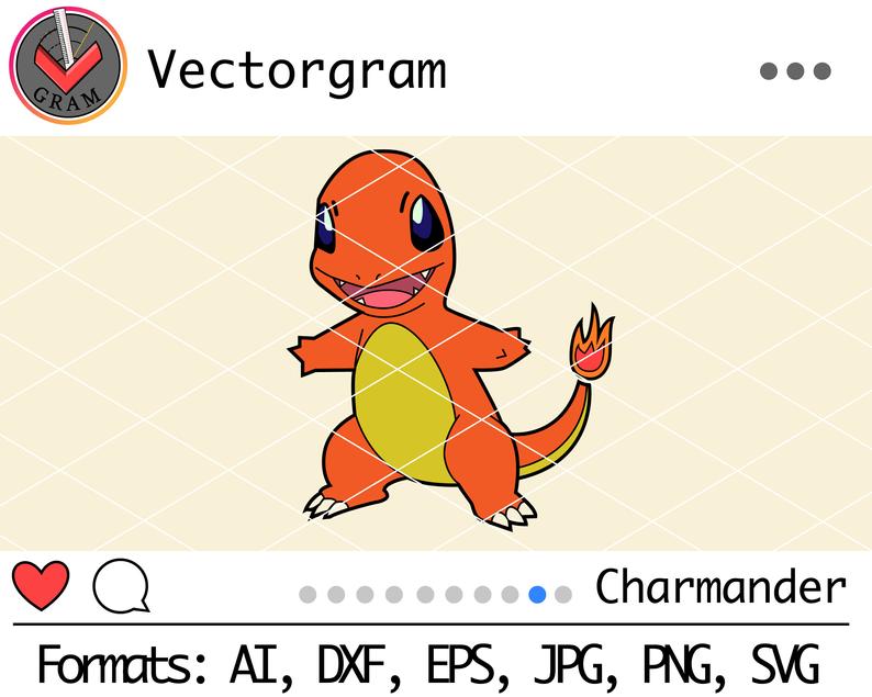 Charmander Vector At Collection Of Charmander Vector