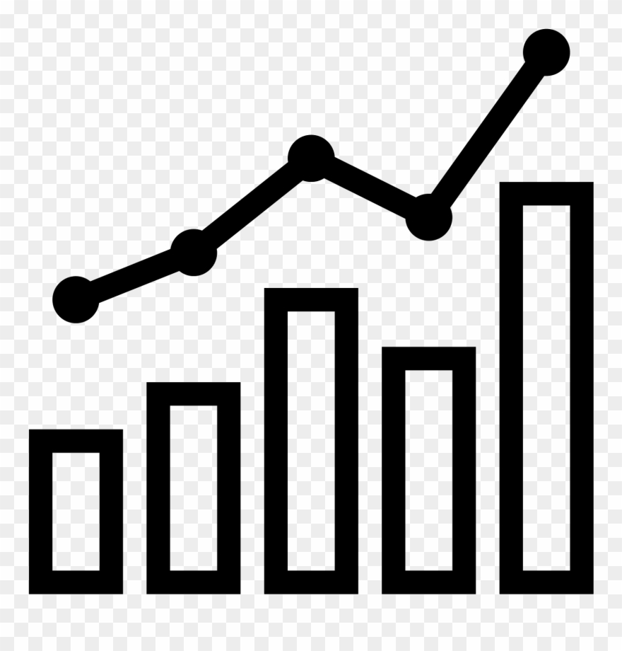 880x920 Line Chart Vector