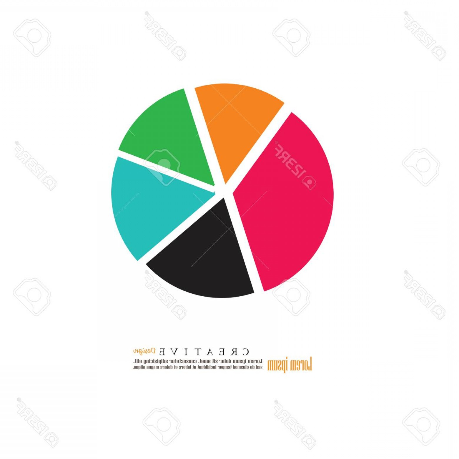 1560x1560 Pie Chart Vector Cqrecords