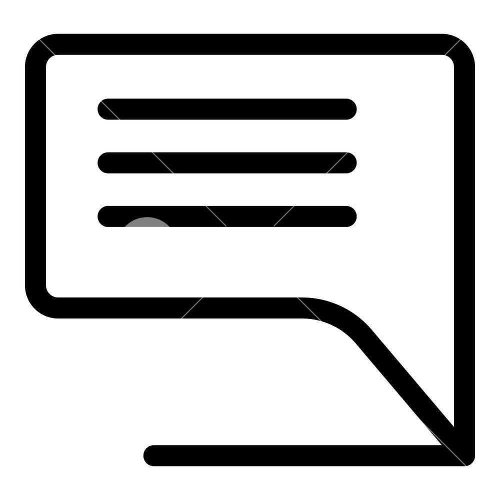 Bubble Chat Icon Outline Bubble Chat Vector Icon For Web Design 1000x1000 Bubble Chat Icon Outline Bubble Chat Vector Icon For Web Design