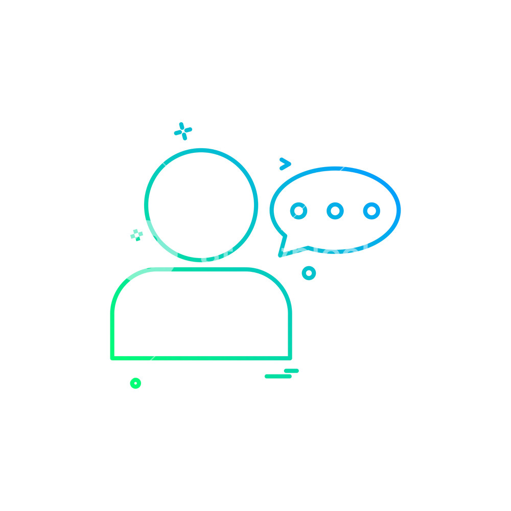 User Massage Massaging Chat Icon Vector Design Royalty Free Stock 1000x1000 User Massage Massaging Chat Icon Vector Design Royalty Free Stock