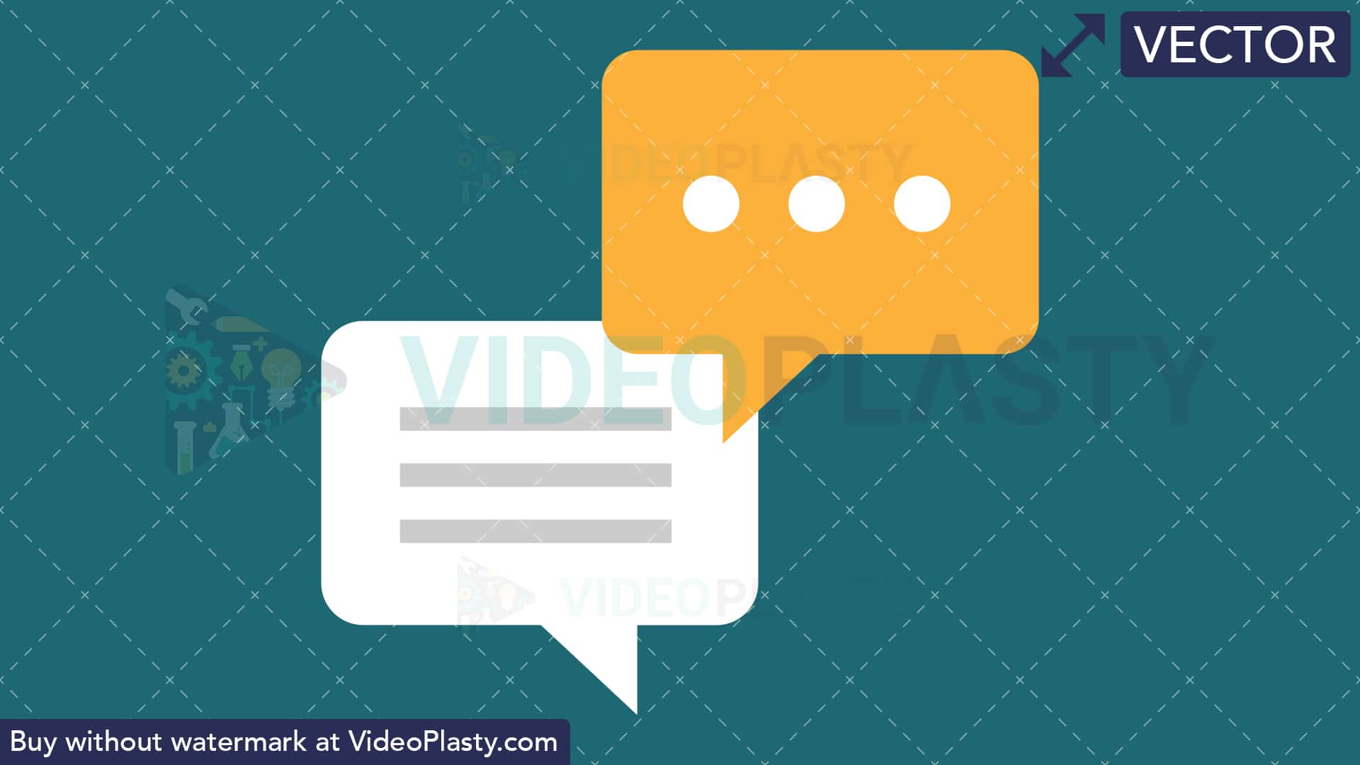 Chat Flat Icon 1920x1080 Chat Flat Icon