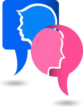 284x368 Chat Free Vector Download