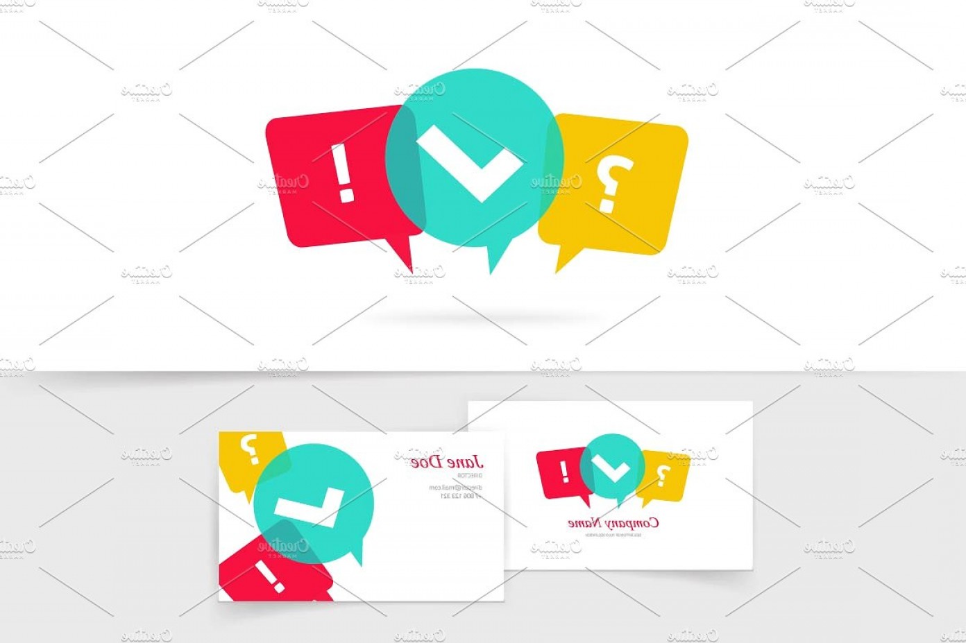 1392x927 Quiz Discuss Poll Chat Vector Logo Hoodamathrun