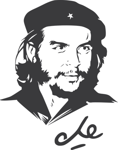 393x500 Che Guevara Vector Illustration
