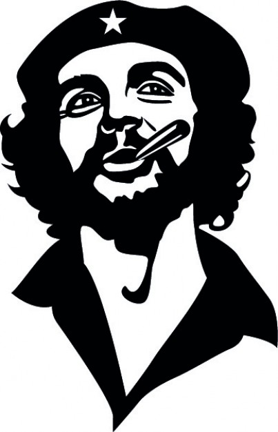 403x626 Che Guevara Smoking And Smiling Vector Free Download