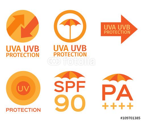 500x426 Download The Royalty Free Vector Uva, Uvb, Spf Logo Designed