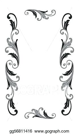 278x470 Fancy Picture Frame Vector Fancy Frames Home Decorations Ideas