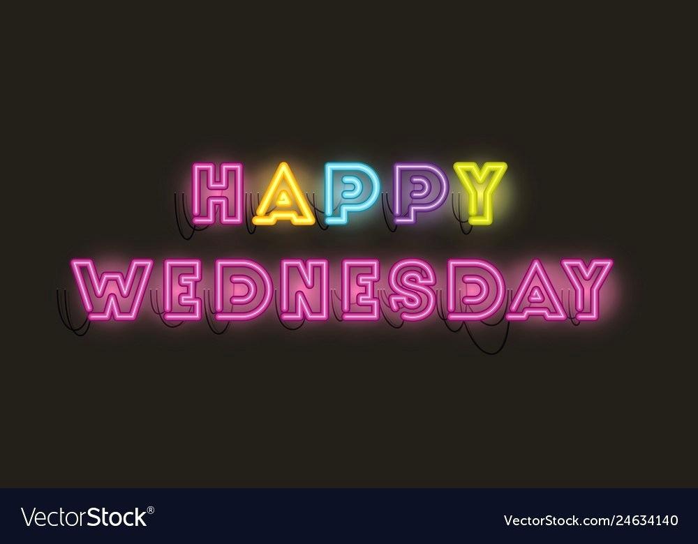 1000x780 Happy Fonts Neon Lights Vector Image Cheap Buy Tube Online India