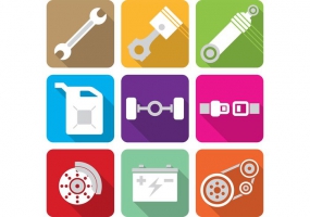 285x200 Check Engine Icon Free Vector Graphic Art Free Download