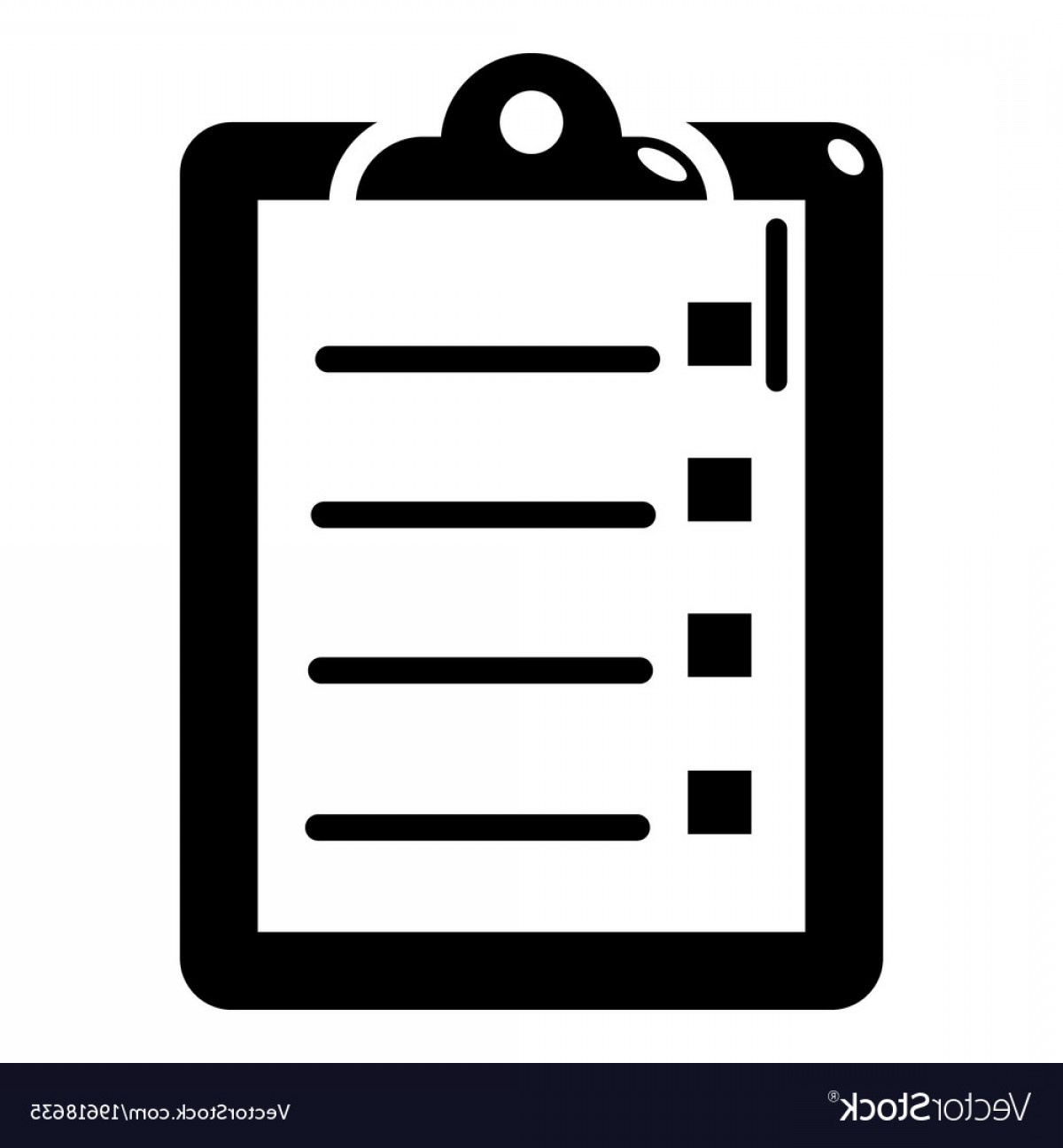 1200x1296 Check List Icon Simple Black Style Vector Handandbeak