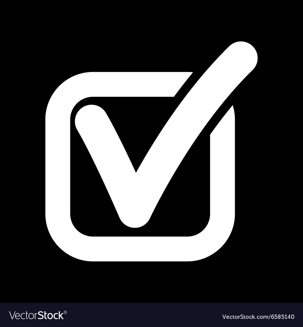 1000x1080 Check Icon Vector