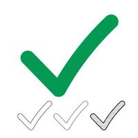 200x200 Check Mark Free Vector Art