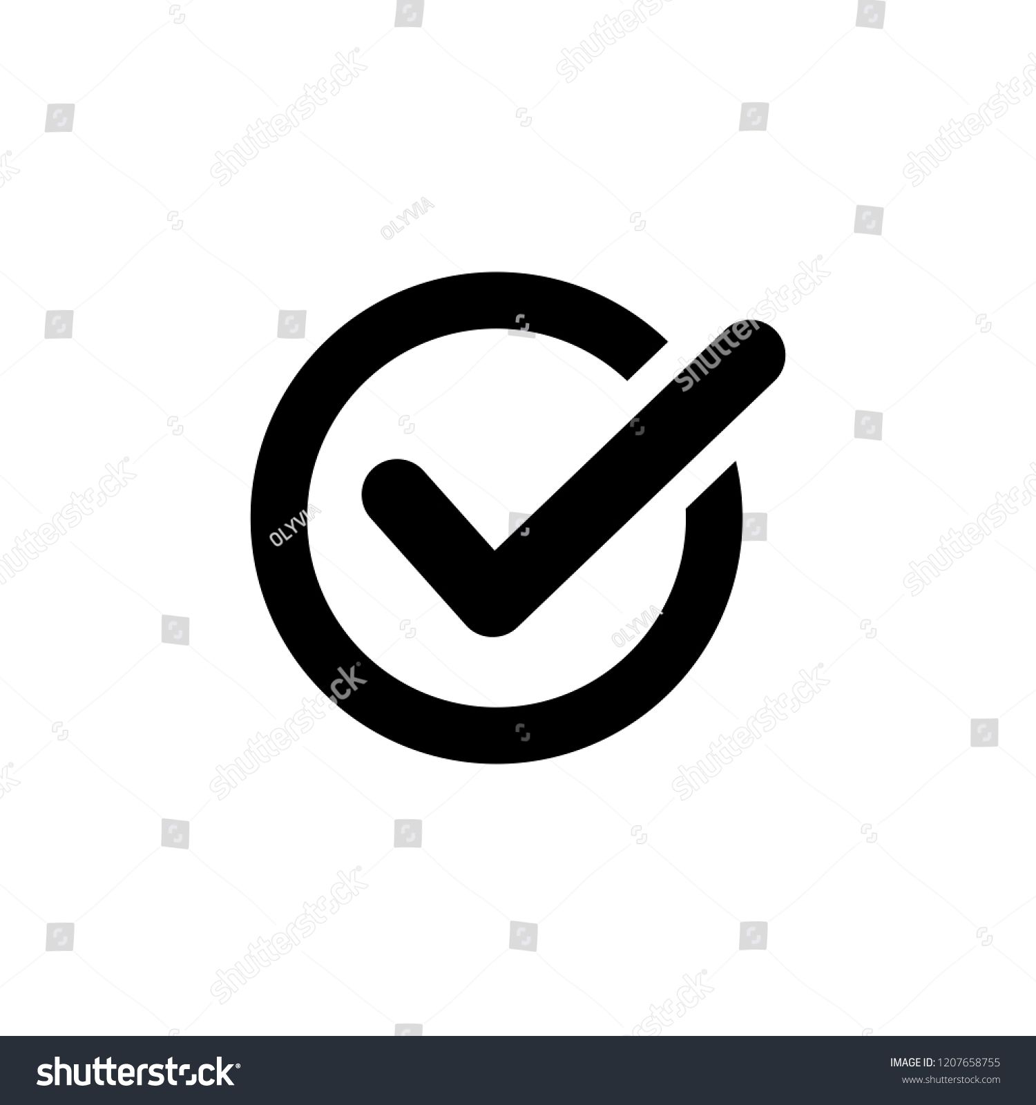 1500x1600 Check Mark Icon Symbol Vector Mark Check Icon Vector Graphic Art