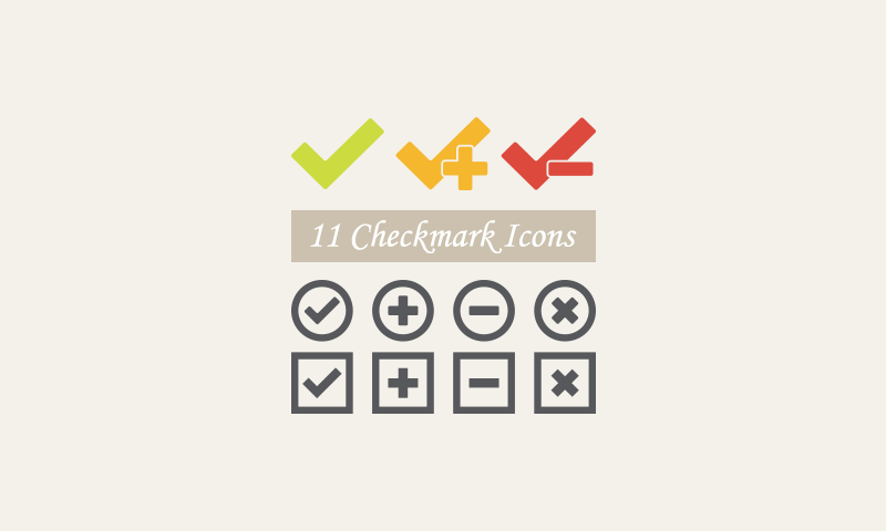 800x480 Free Download Checkmark Vector Icons