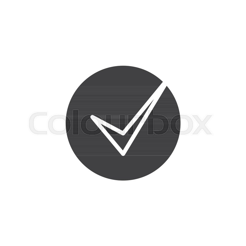 Check Mark Vector Icon Filled Flat Stock Vector Colourbox 800x800 Check Mark Vector Icon Filled Flat Stock Vector Colourbox