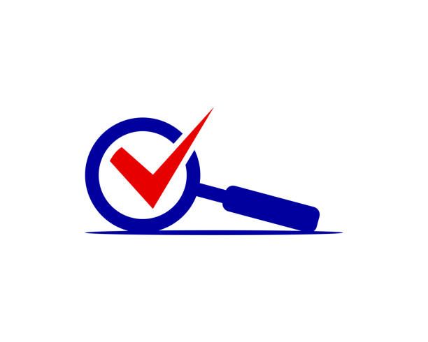 Magnifying Glass And Check Mark Vector Icon Logo Template Getty 612x490 Magnifying Glass And Check Mark Vector Icon Logo Template Getty