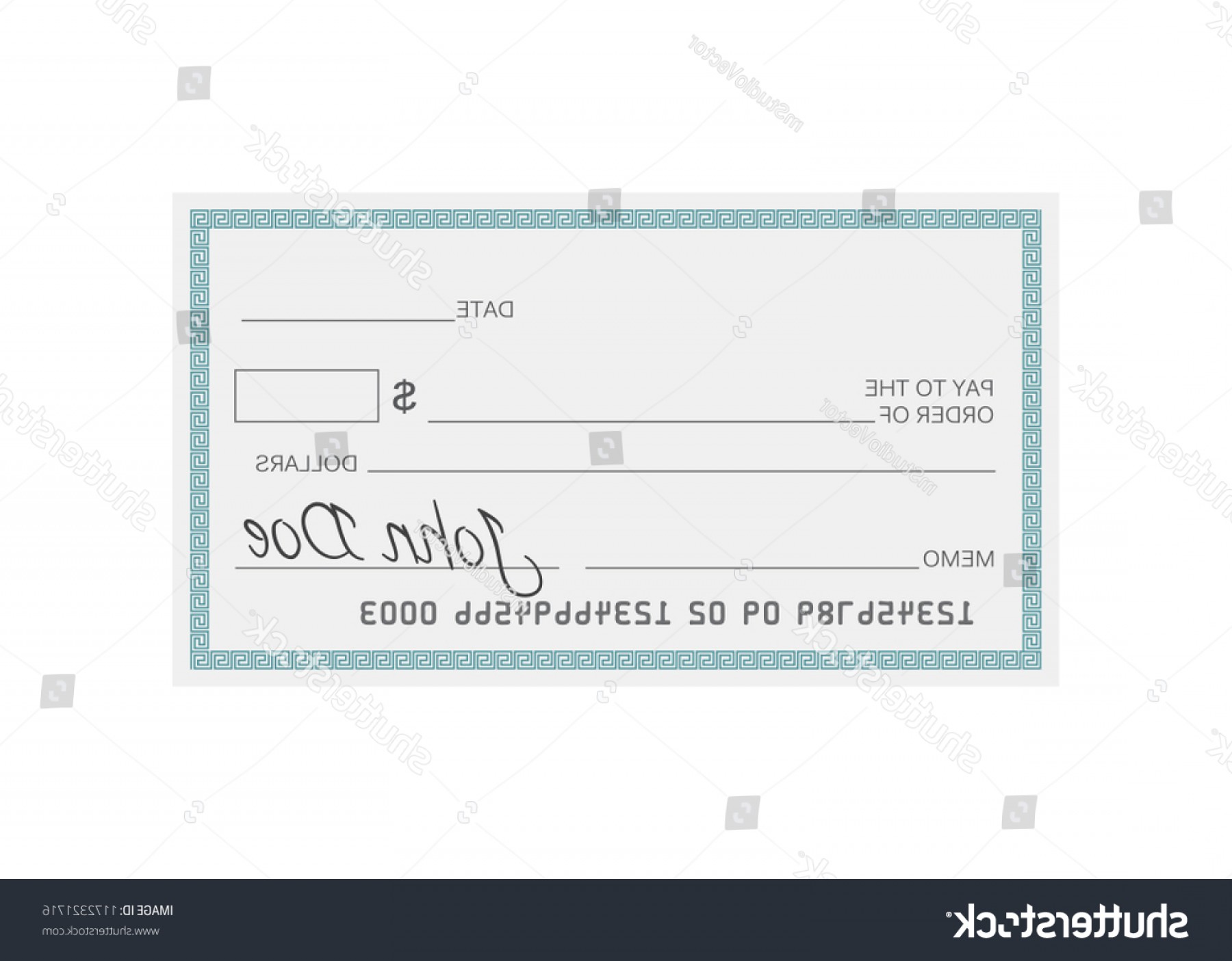 1800x1405 Blank Check Template Vector Banking Soidergi
