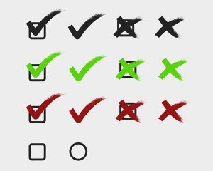 300x240 Free Free Vector Check Marks Tick And Crosss Clipart And Vector