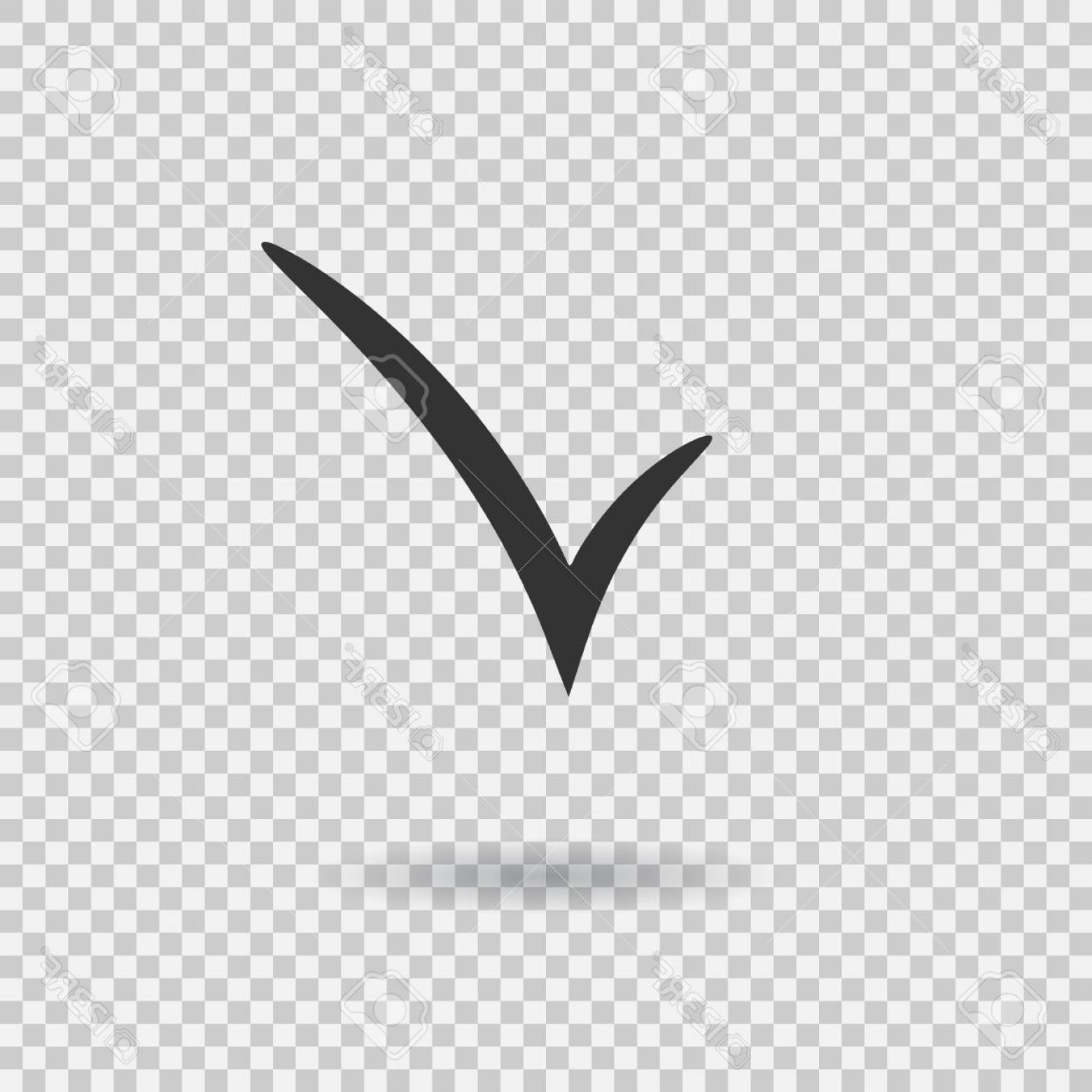 1560x1560 Photostock Vector Check Mark Icon Vector Check Mark Button Tick