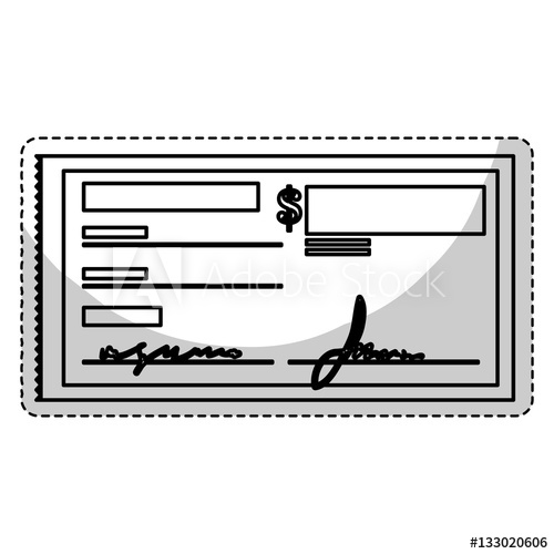 Checkbook Icon Over White Background Mobile Payments Design 500x500 Checkbook Icon Over White Background Mobile Payments Design