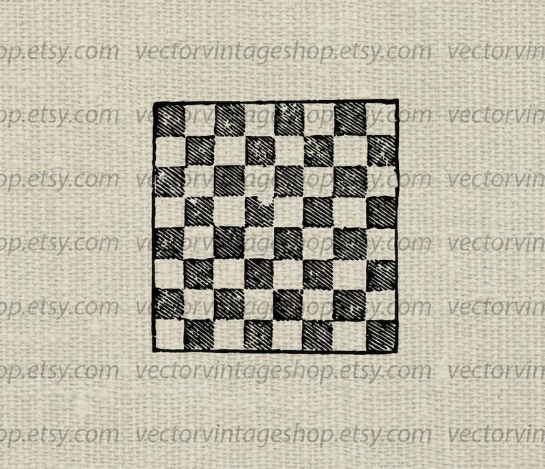 794x684 Checkerboard Vector Clipart Commercial Use Instant Download Etsy
