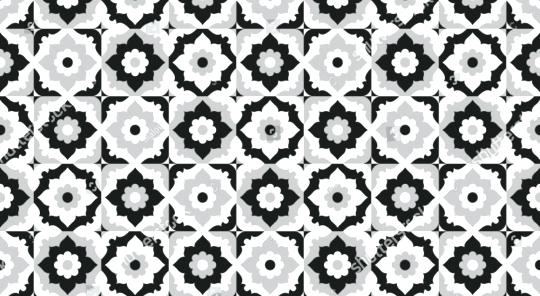 540x296 Black And White Ceramic Tile Floor Checkerboard Black And White