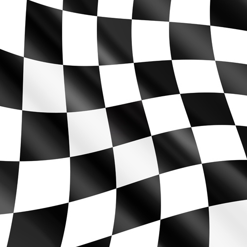 500x500 Black And White Checkered Background Vector Free Vector