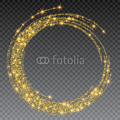 400x400 Round Grunge Golden Frame On Checkered Background Circle Luxury