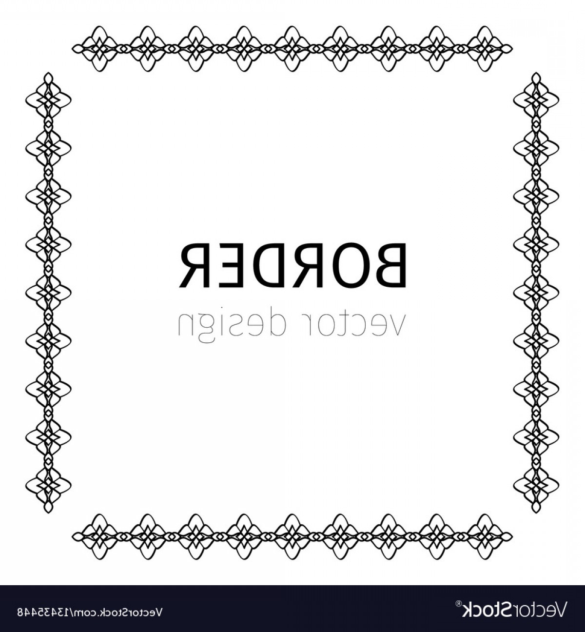 1200x1296 Simple Square Black Border Vector Newwaysys