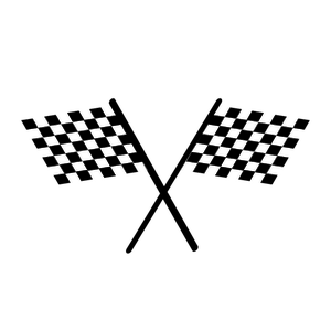 Checkered Flag Pattern Vector