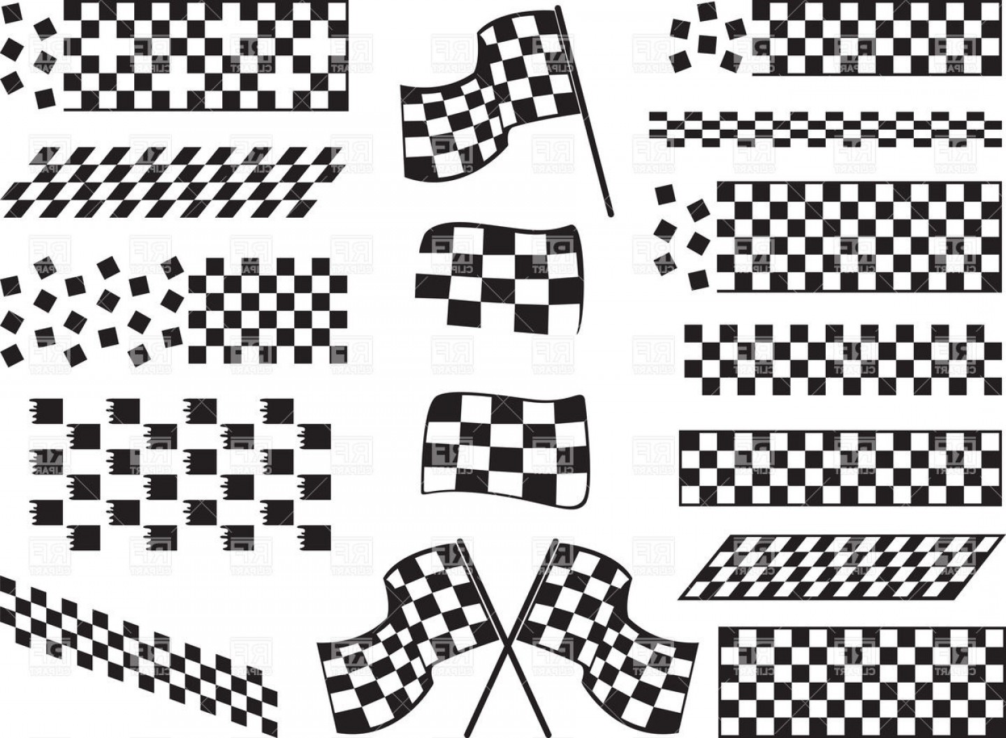 checkered-flag-pattern-vector-at-vectorified-collection-of