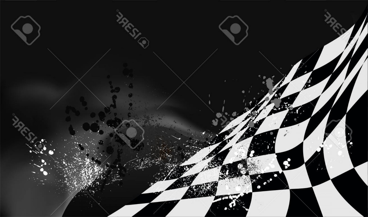 1560x920 Chechered Flag Vector Racing Graphics Hoodamathrun