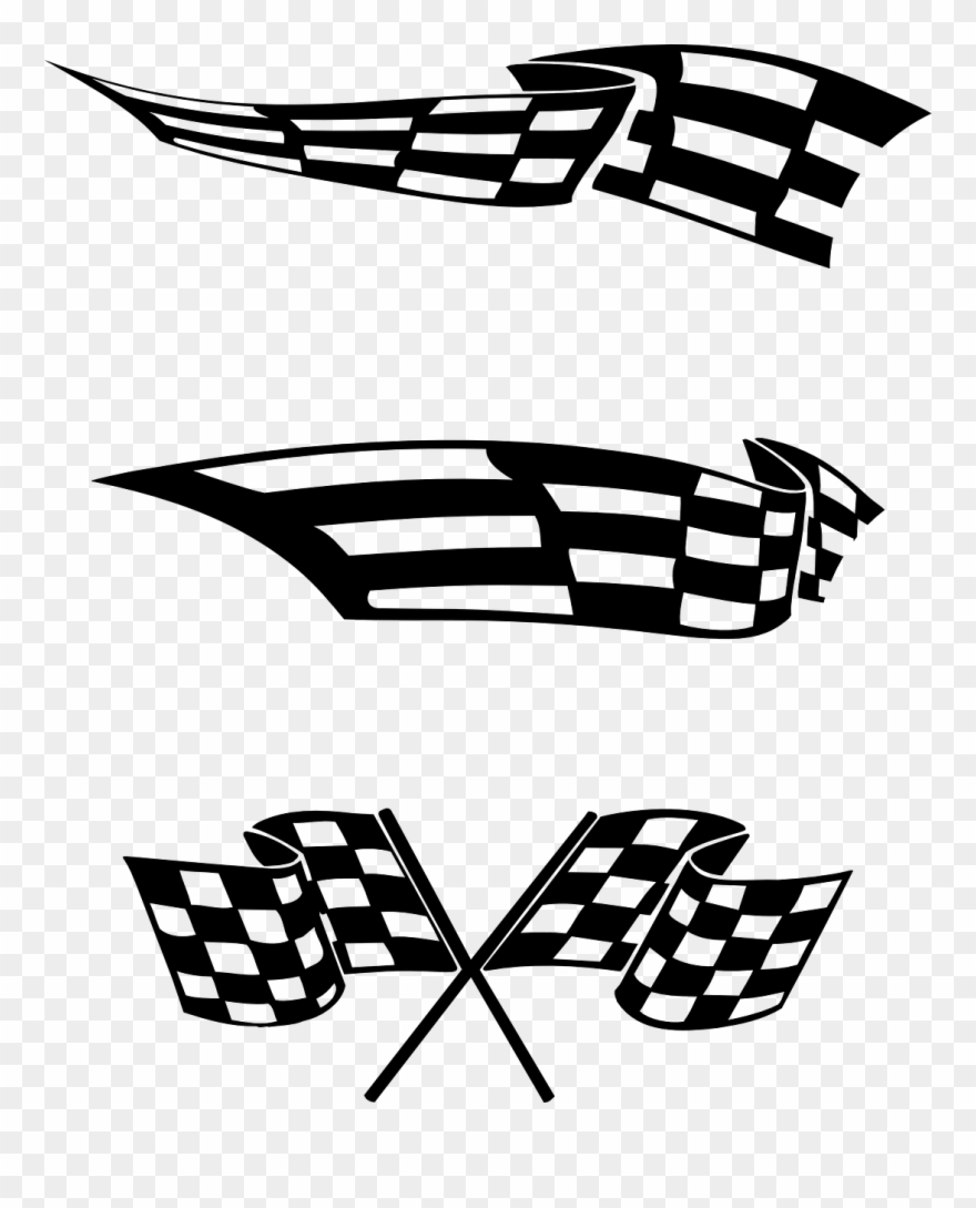 Download Checkered Flag Vector at Vectorified.com | Collection of ...