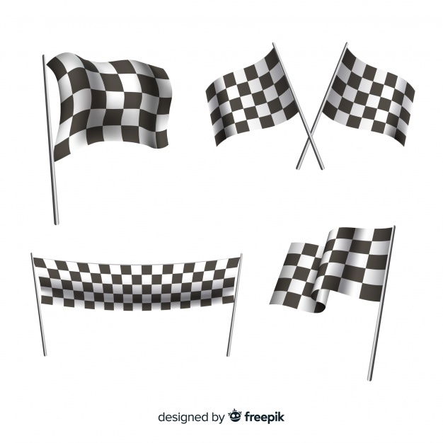 Download Checkered Flag Vector Free at Vectorified.com | Collection ...