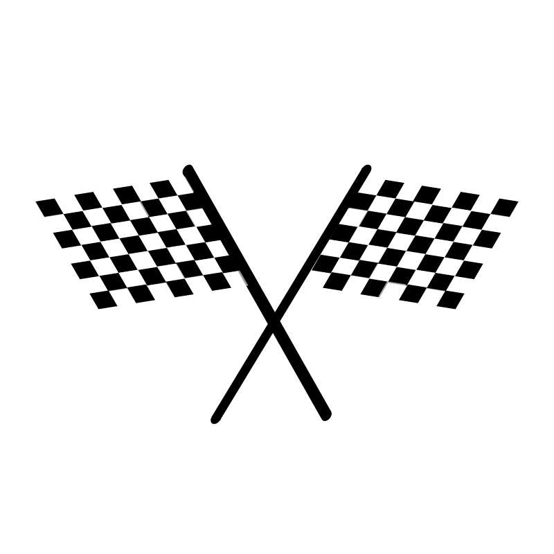 800x800 Free Clipart Netalloy Chequered Flag Flags Netalloy T Clip